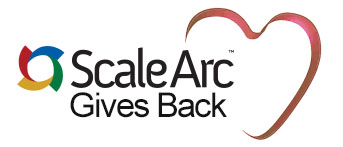 ScaleArc Gives Back logo